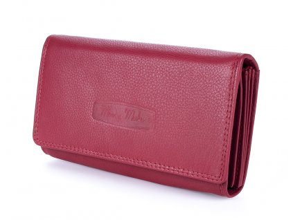 Dámská kožená peněženka Money Maker 12132B červená ModexaStyl (2)