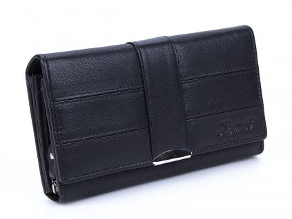 Dámská kožená peněženka černá Mercucio 2511861 ModexaStyl (3)