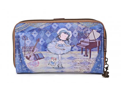 Prostorná dámská peněženka s pouzdrem na karty Sweet & Candy C 061 7 B ModexaStyl (1)