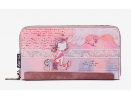 Velká dámská peněženka na zip Multicolor Sweet & Candy C033 6 D ModexaStyl (1)