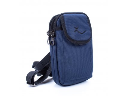 Mini taška přes rameno nebo na opasek modrá navy 4247 ModexaStyl (2)