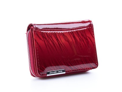 Malá dámská kožená peněženka červená Jennifer Jones 5262 11 RD ModexaStyl (2)