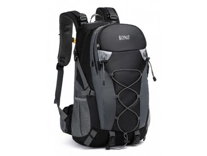 Turistický treking batoh černý Kono EQ2238 BK ModexaStyl (22)