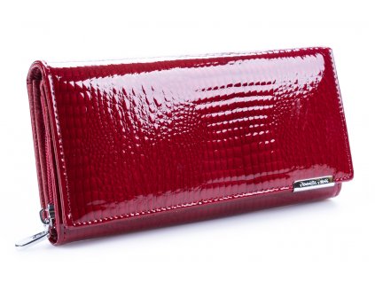 Velká dámská kožená peněženka červená Jennifer Jones 5288 2 RK ModexaStyl (2)