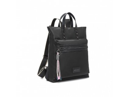 Dámský městský batoh černý Miss Lulu Signature Style LT2355 BK ModexaStyl (2)