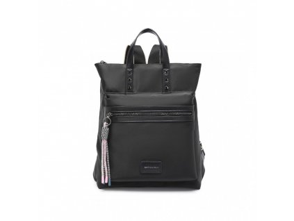 Dámský městský batoh černý Miss Lulu Signature Style LT2355 BK ModexaStyl (4)