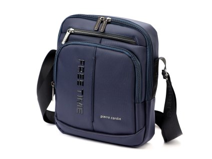 Pánská taška přes rameno Pierre Cardin modrá 8131 ModexaStyl (2)