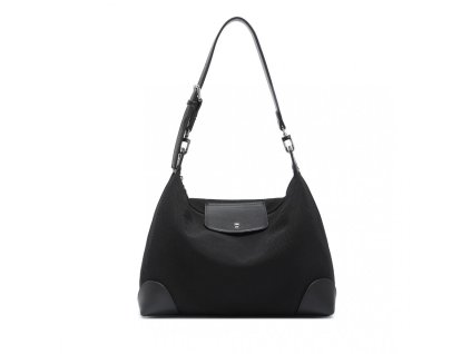 Stylová kabelka přes rameno černá Miss Lulu LD2364 BK ModexaStyl (2)