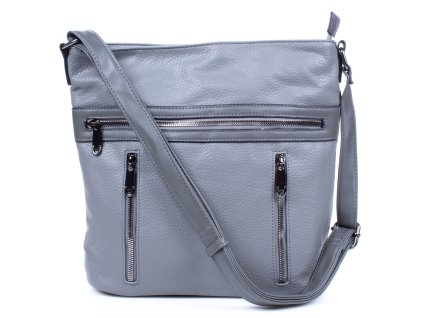 Kabelka přes rameno crossbody Maria C šedá MC910 GY ModexaStyl (2)