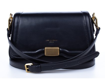 Elegantní malá kabelka přes rameno David Jones černá CM6961 BK ModexaStyl (7)