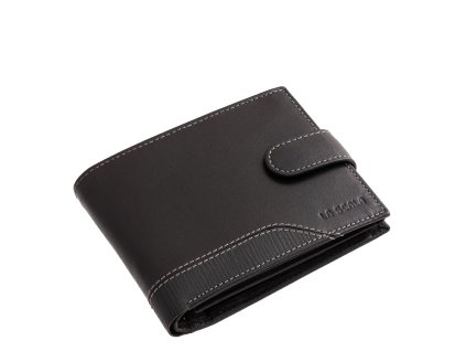 Pánská kožená peněženka černá La Scala SLG 1021T BK ModexaStyl (2)