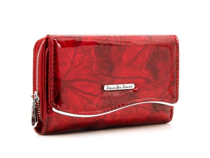 Dámská kožená peněženka Jennifer Jones 5245 14 červená ModexaStyl (4)