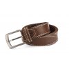 Pánský kožený opasek hnědý ModexaStyl 5017-24