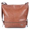 Velká kabelka přes rameno crossbody koňaková hnědá Jennifer Jones 3437 ModexaStyl (7)