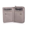 Malá dámská kožená peněženka šedá 5248 5 GY (5)