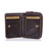 Malá pánská kožená peněženka Wild 5511 hnědá (4)