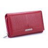 Prostorná dámská kožená peněženka Jennifer Jones 5375 červená ModexaStyl (2)