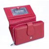 Prostorná dámská kožená peněženka Jennifer Jones 5375 červená ModexaStyl (5)