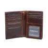 Kožené pouzdro na karty a doklady J JONES hnědé 5563 BN (3)