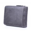 Pánská kožená peněženka na zip Wild 5267 šedá ModexaStyl (5)