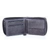Pánská kožená peněženka na zip Wild 5267 šedá ModexaStyl (8)