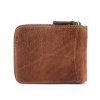 Pánská kožená peněženka na zip Wild 5267 hnědá ModexaStyl (4)