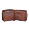 Pánská kožená peněženka na zip Wild 5267 hnědá ModexaStyl (10)