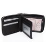 Pánská kožená peněženka na zip Wild 5267 černá ModexaStyl (5)