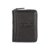 Pánská kožená peněženka na zip Wild černá 5508 ModexaStyl (2)