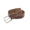 Pánský kožený opasek hnědý GIL 9973 ModexaStyl (4)
