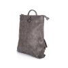 Stylový dámský kožený batoh 3132 šedý