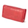Elegantní dámská kožená peněženka Jennifer Jones 1108 7 červená ModexaStyl (4)
