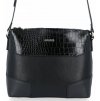 Elegantní crossbody kabelka přes rameno David Jones 6439 1 černá ModexaStyl (2)