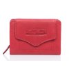 Kvalitní dámská kožená peněženka 528B červená