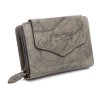 Kvalitní dámská kožená peněženka Money Maker 528B šedá ModexaStyl (3)