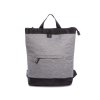 Stylový dámský městský batoh Jennifer Jones 4097 šedý světle ModexaStyl (2)
