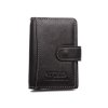 Kožené pouzdro na doklady karty a vizitky Wild 5515 černé ModexaStyl (2)