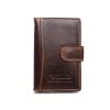 Kožené pouzdro na doklady karty a vizitky Wild 5515 hnědé ModexaStyl (2)