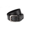 Pánský kožený opasek prošívaný černý Gil 7003 1 ModexaStyl (3)