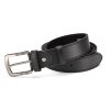 Pánský kožený opasek prošívaný černý Gil 7003 1 ModexaStyl (4)