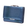 Malá dámská kožená peněženka na klip modrá Jennifer Jones 5243 2 BK ModexaStyl (4)