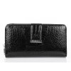 Dámská kožená peněženka lakovaná černá Jennifer Jones 5280 2 BK ModexaStyl (1)