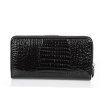 Dámská kožená peněženka lakovaná černá Jennifer Jones 5280 2 BK ModexaStyl (2)