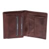 Pánská kožená peněženka hnědá tmavá J Jones 5706 ModexaStyl (5)