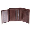 Pánská kožená peněženka hnědá tmavá J Jones 5706 ModexaStyl (6)