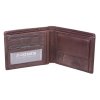 Pánská kožená peněženka hnědá tmavá J Jones 5708 ModexaStyl (4)