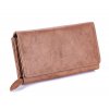 Kvalitní dámská kožená peněženka Money Maker 12137B světle hnědá ModexaStyl (2)