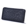 Velká dámská kožená peněženka na zip Jennifer Jones 5553 černá ModexaStyl (3)
