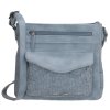 Kabelka přes rameno crossbody Beagles modrá 18927 ModexaStyl (2)