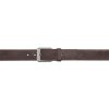 Pánský kožený opasek prošívaný hnědý 9987 2 ModexaStyl (2)